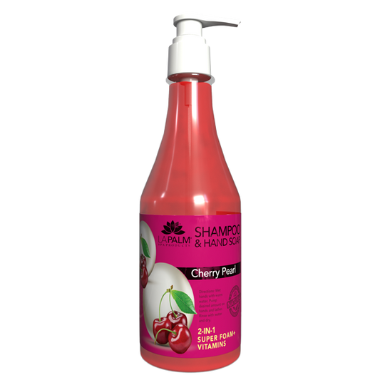 La Palm 2in1 Super Foam + Vitamins Eliminates Dirt & Oil, Cherry Pearl, 8oz OK0518VD