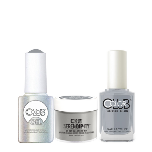 Color Club 3in1 Dipping Powder + Gel Polish + Nail Lacquer , Serendipity, Lady Holiday, 1oz, 05XDIP1010-1 KK