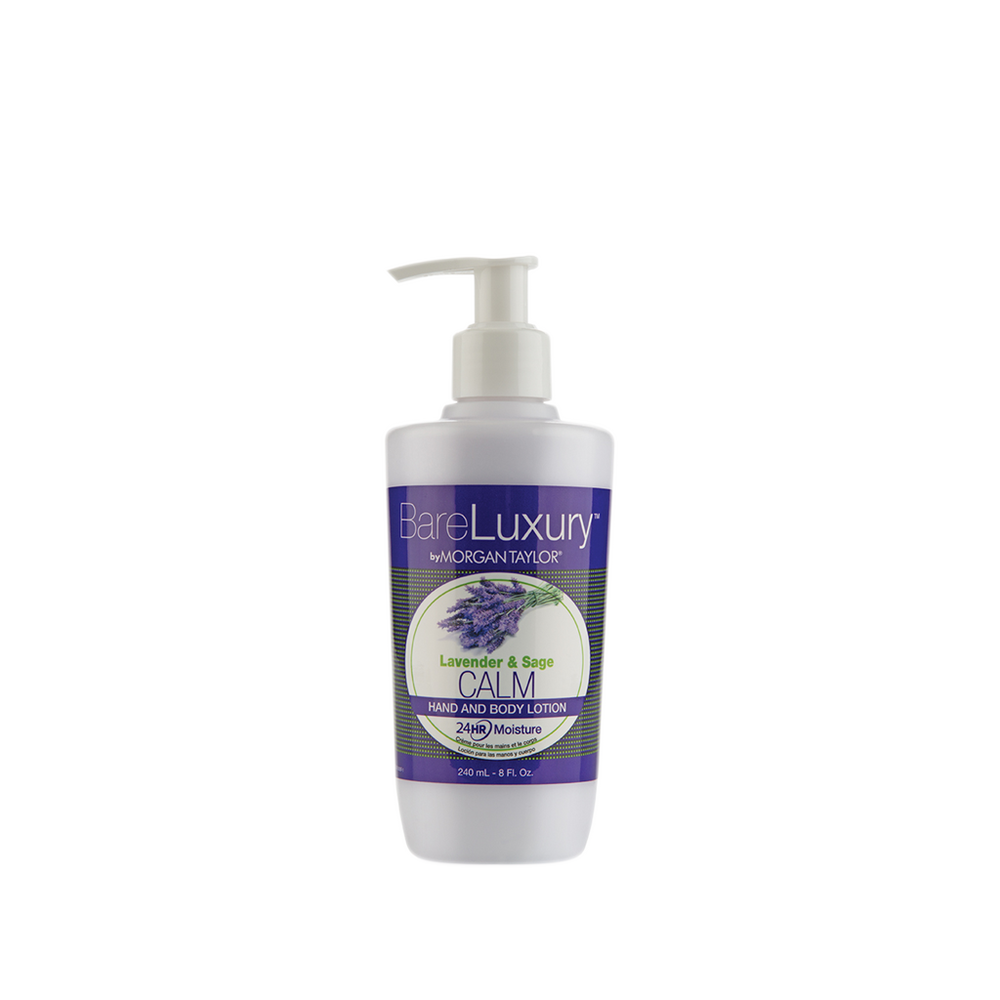 Morgan Taylor, Bare Luxury, Calm Lavender & Sage Lotion, 8oz, 3610800 KK1112