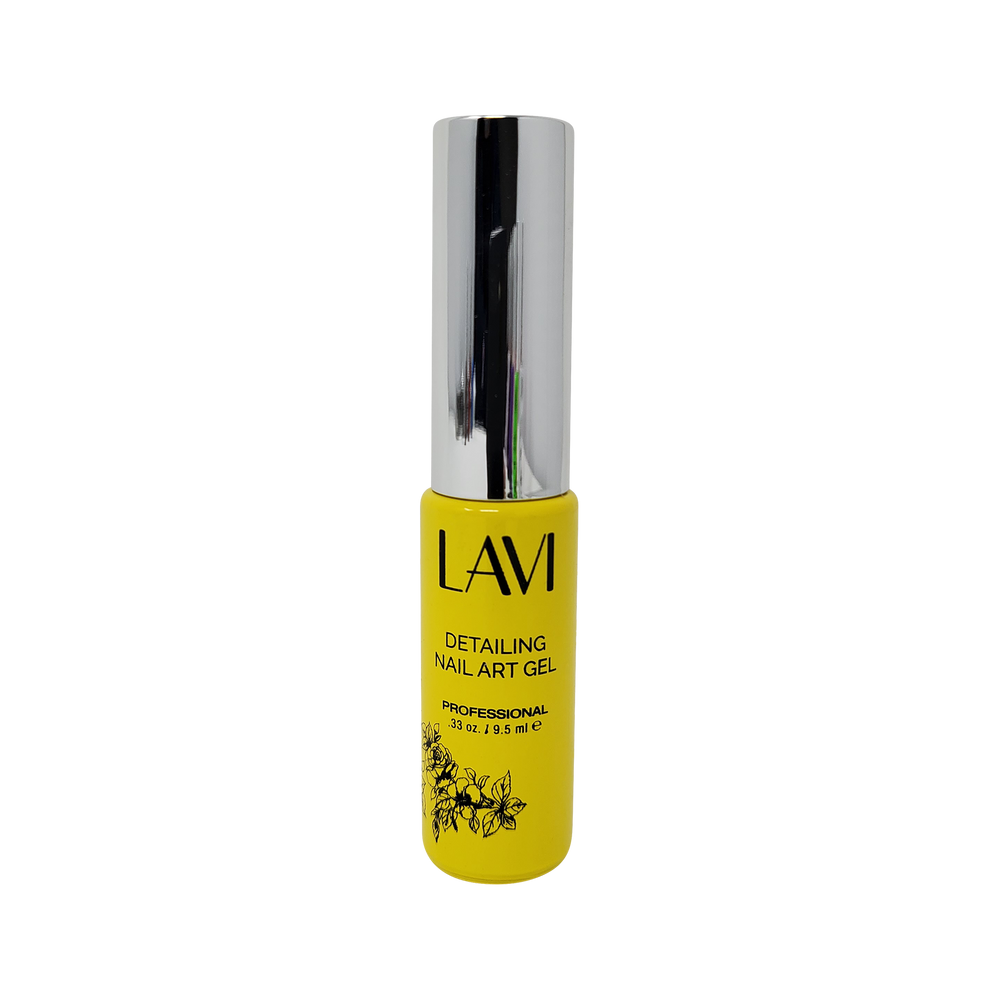 Lavi Detailing Nail Art Gel, 07, YELLOW, 0.33oz, (Pk: 12 pcs/box)