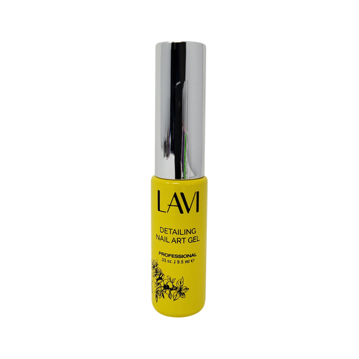 Lavi Detailing Nail Art Gel, 07, YELLOW, 0.33oz, 12507 (Pk: 12 pcs/box)