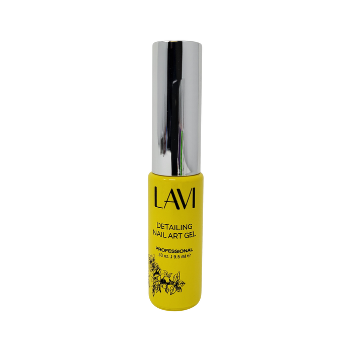 Lavi Detailing Nail Art Gel, 07, YELLOW, 0.33oz, (Pk: 12 pcs/box)
