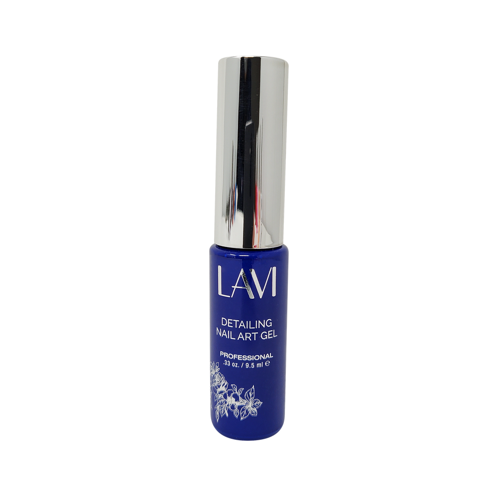 Lavi Detailing Nail Art Gel, 17, ELECTRIC BLUE, 0.33oz, (Pk: 12 pcs/box)