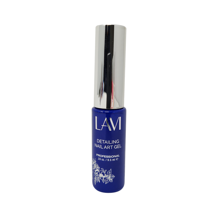 Lavi Detailing Nail Art Gel, 17, ELECTRIC BLUE, 0.33oz, (Pk: 12 pcs/box)
