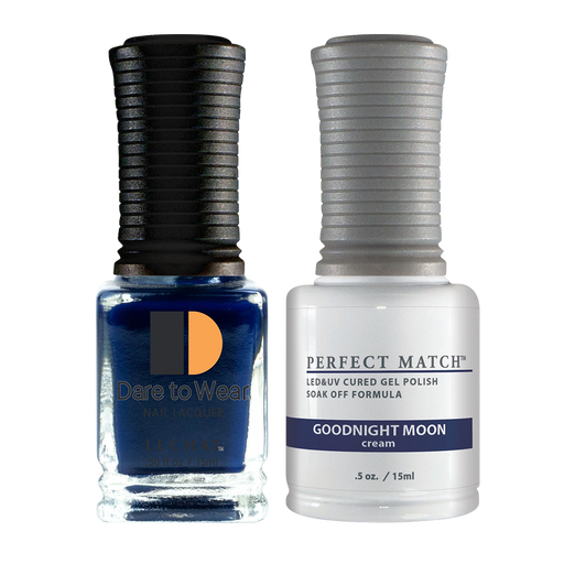 LeChat Perfect Match Nail Lacquer And Gel Polish, PMS261, Evening Soirée Collection, Goodnight Moon, 0.5oz