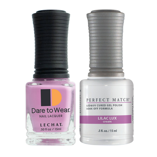 LeChat Perfect Match Nail Lacquer And Gel Polish, PMS267, Juicy Vibes Collection, Lilac Lux, 0.5oz