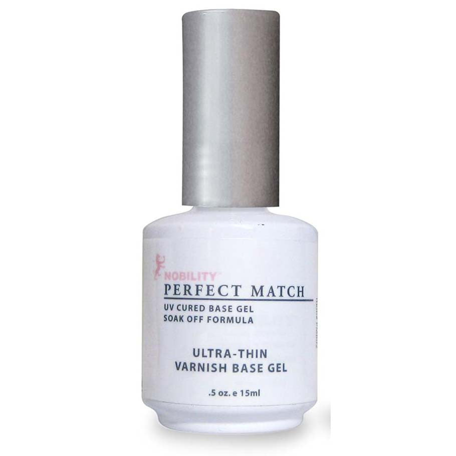 LeChat Ultra Thin Varnish Base Gel, 0.5oz, PMB02 KK