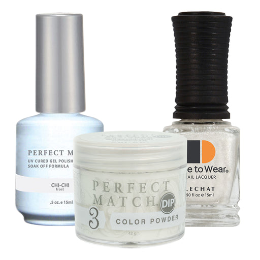 Perfect Match 3in1 Dipping Powder + Gel Polish + Nail Lacquer, PMDP018, Chi - Chi KK1024