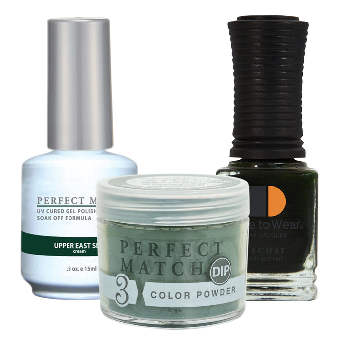 Perfect Match 3in1 Dipping Powder + Gel Polish + Nail Lacquer, PMDP065, Upper East Side KK1024