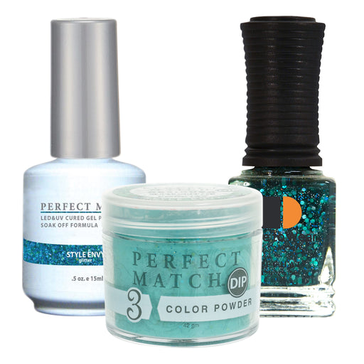 Perfect Match 3in1 Dipping Powder + Gel Polish + Nail Lacquer, PMDP133, Style Envy KK1024