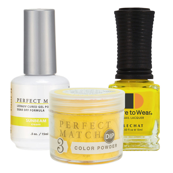 Perfect Match 3in1 Dipping Powder + Gel Polish + Nail Lacquer, PMDP176, Sunbeam KK1024