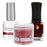 Perfect Match 3in1 Dipping Powder + Gel Polish + Nail Lacquer, PMDP191, Passionate Kiss KK1024