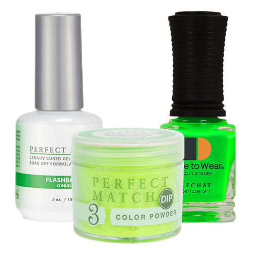 Perfect Match 3in1 Dipping Powder + Gel Polish + Nail Lacquer, PMDP203, Flashback  KK1024