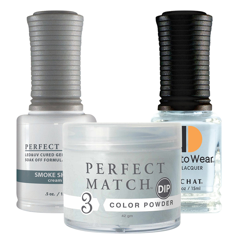 Perfect Match 3in1 Dipping Powder + Gel Polish + Nail Lacquer, PMDP260, Smoke Show OK1203VD