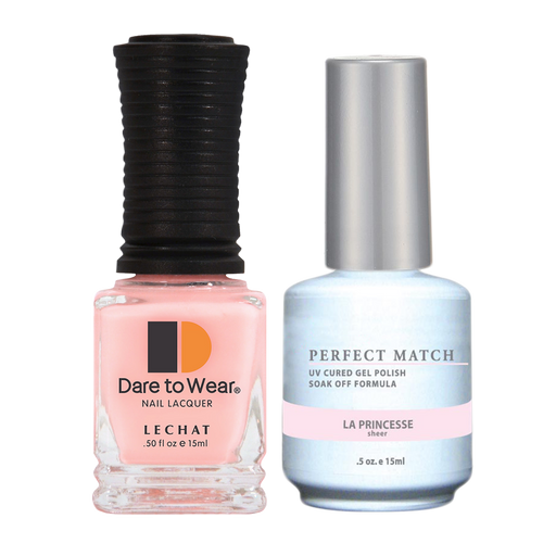 LeChat Perfect Match Nail Lacquer And Gel Polish, PMS013, La Princesse, 0.5oz BB KK0828