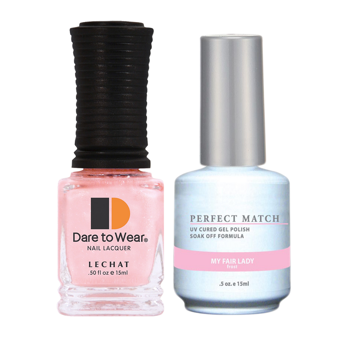 LeChat Perfect Match Nail Lacquer And Gel Polish, PMS014, My Fair Lady, 0.5oz BB KK0823