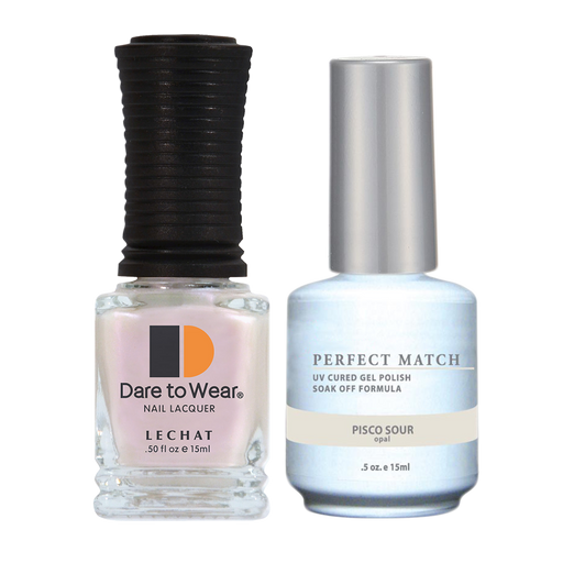 LeChat Perfect Match Nail Lacquer And Gel Polish, PMS019, Pisco Sour, 0.5oz BB KK0828