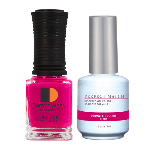 LeChat Perfect Match Nail Lacquer And Gel Polish, PMS042, Private Escort, 0.5oz BB KK0823