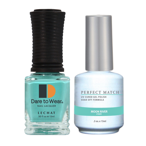 LeChat Perfect Match Nail Lacquer And Gel Polish, PMS071, Moon River, 0.5oz BB KK0823