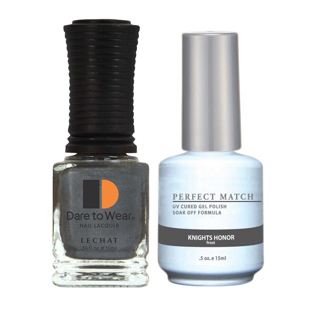 LeChat Perfect Match Nail Lacquer And Gel Polish, PMS076, Knights Honor, 0.5oz BB KK0828