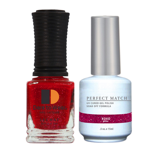 LeChat Perfect Match Nail Lacquer And Gel Polish, PMS093, Xoxo, 0.5oz BB KK0823