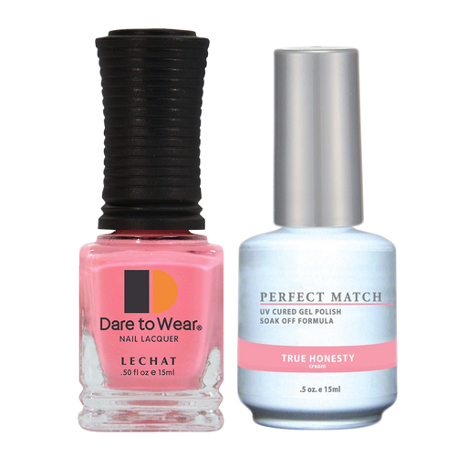 LeChat Perfect Match Nail Lacquer And Gel Polish, PMS094, True Honesty, 0.5oz BB KK0823