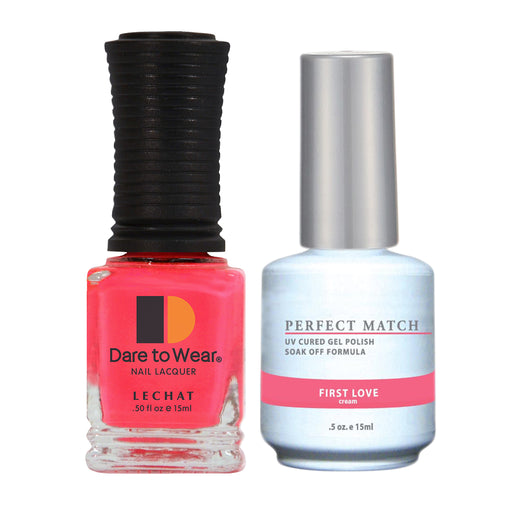 LeChat Perfect Match Nail Lacquer And Gel Polish, PMS095, First Love, 0.5oz BB KK0823