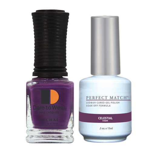 LeChat Perfect Match Nail Lacquer And Gel Polish, PMS104, Celestial, 0.5oz BB KK0823