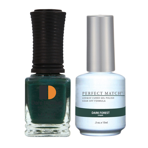 LeChat Perfect Match Nail Lacquer And Gel Polish, PMS106, Dark Forest, 0.5oz BB KK0828