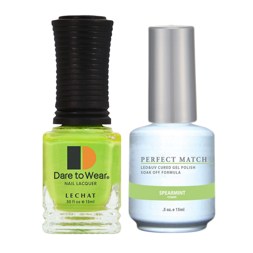 LeChat Perfect Match Nail Lacquer And Gel Polish, PMS120, Spearmint, 0.5oz BB KK0823