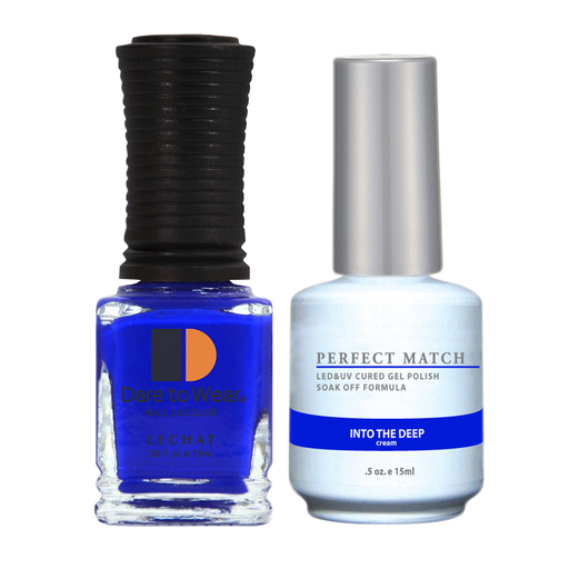 LeChat Perfect Match Nail Lacquer And Gel Polish, PMS156, Oasis Collection Colors, Into the Deep BB KK0823