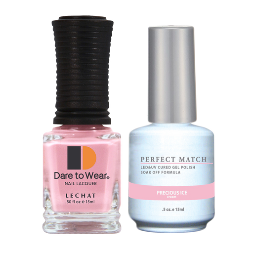 LeChat Perfect Match Nail Lacquer And Gel Polish, PMS168, Precious Ice (cream), 0.5oz BB KK0823