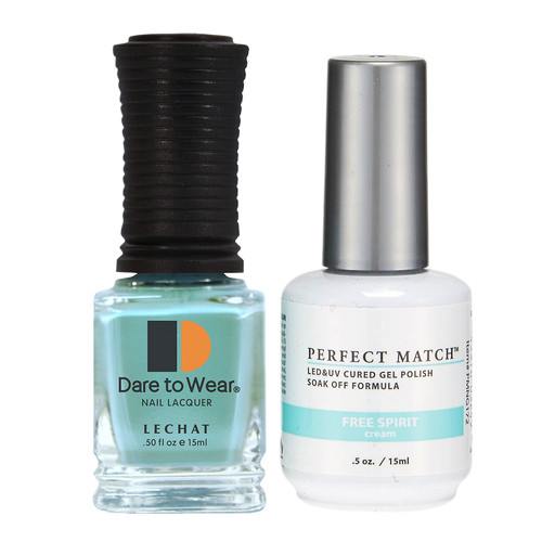 LeChat Perfect Match Nail Lacquer And Gel Polish, PMS172, Free Spirit (Cream), 0.5oz KK0823