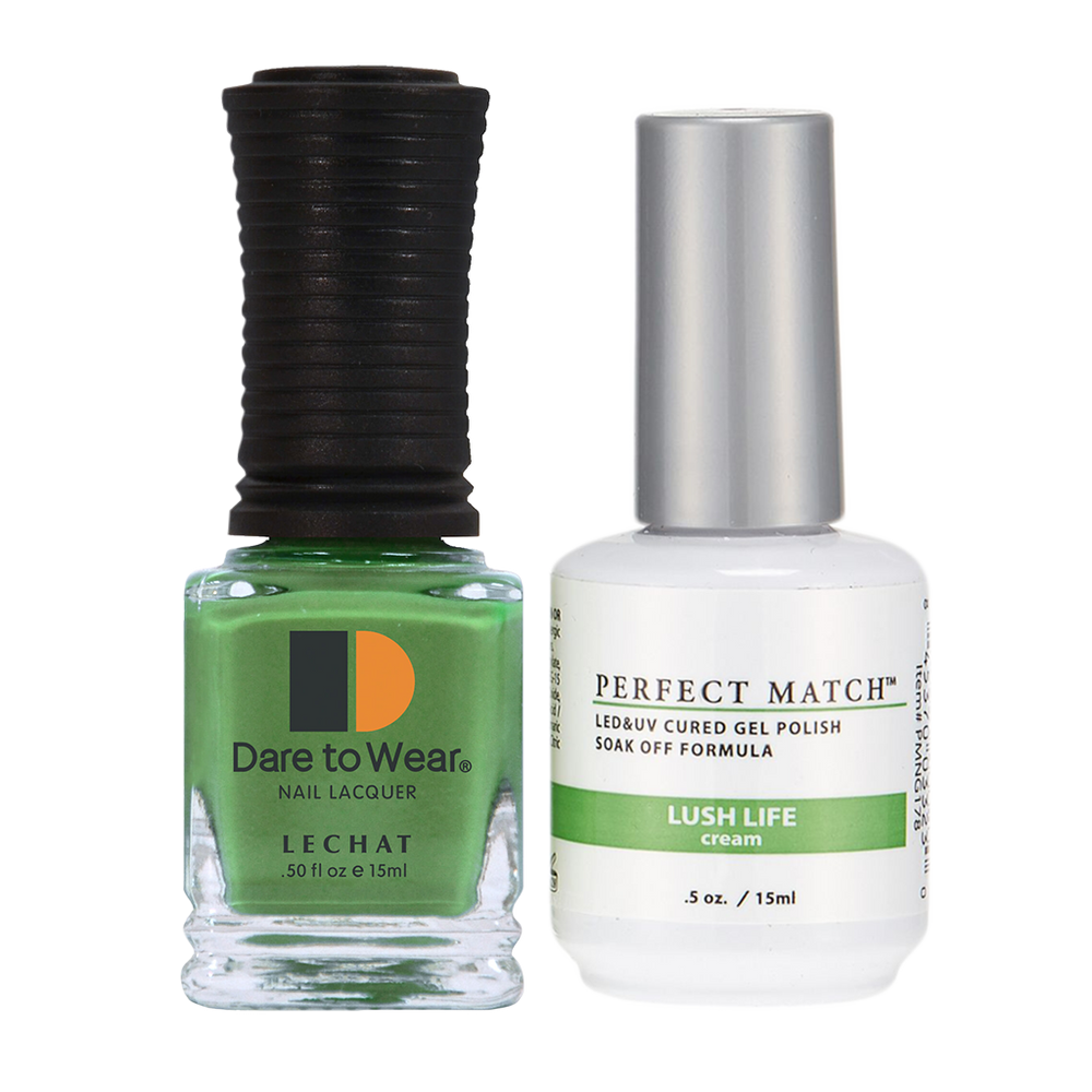 LeChat Perfect Match Nail Lacquer And Gel Polish, PMS178, Lush Life, 0.5oz KK0823