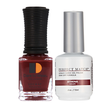 Load image into Gallery viewer, LeChat Perfect Match Nail Lacquer And Gel Polish, PMS207, Modern Muse Collection, Athena, 0.5oz KK0823

