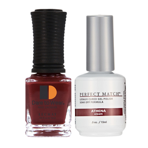 LeChat Perfect Match Nail Lacquer And Gel Polish, PMS207, Modern Muse Collection, Athena, 0.5oz KK0823