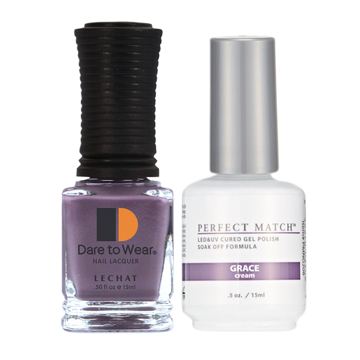 LeChat Perfect Match Nail Lacquer And Gel Polish, PMS208, Modern Muse Collection, Grace, 0.5oz KK0828