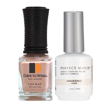 Load image into Gallery viewer, LeChat Perfect Match Nail Lacquer And Gel Polish, PMS211, Exposed Collection, Innocence , 0.5oz KK0823
