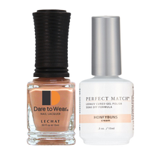 Load image into Gallery viewer, LeChat Perfect Match Nail Lacquer And Gel Polish, PMS215, Exposed Collection, Honeybuns, 0.5oz KK0823
