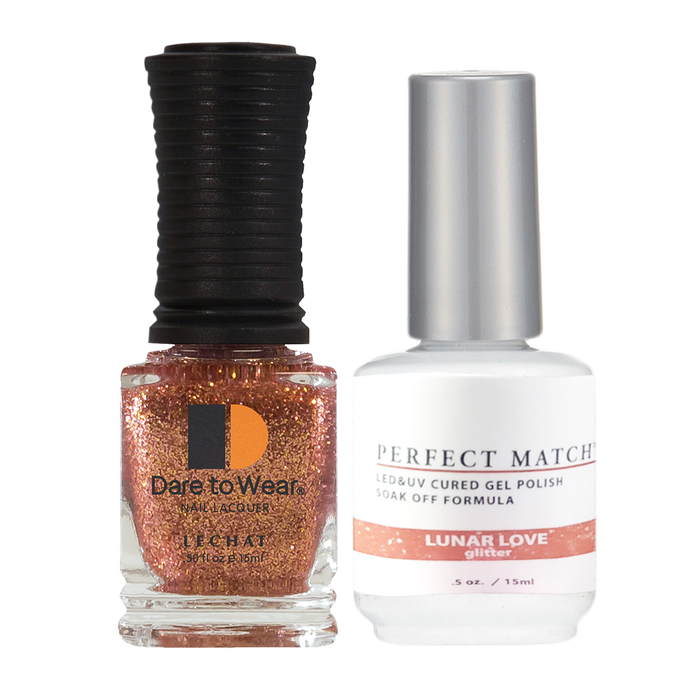 LeChat Perfect Match Nail Lacquer And Gel Polish, PMS217, Moon Goddess Collection, Lunar Love, 0.5oz KK0823