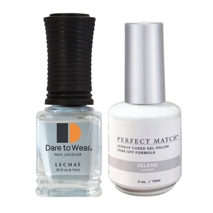 LeChat Perfect Match Nail Lacquer And Gel Polish, PMS220, Moon Goddess Collection, Selene, 0.5oz KK0823
