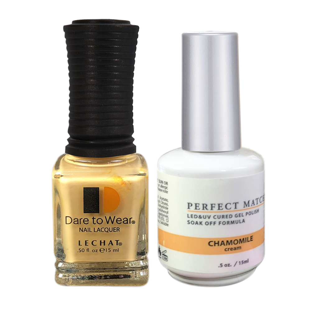 LeChat Perfect Match Nail Lacquer And Gel Polish, PMS226, English Rose Collection, Chamomile, 0.5oz KK0823