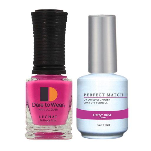 LeChat Perfect Match Nail Lacquer And Gel Polish, PMS234, IndieFest Collection, Gypsy Rose, 0.5oz KK0823
