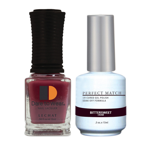 LeChat Perfect Match Nail Lacquer And Gel Polish, PMS240, Color Me Autumn Collection, Bittersweet, 0.5oz KK1030