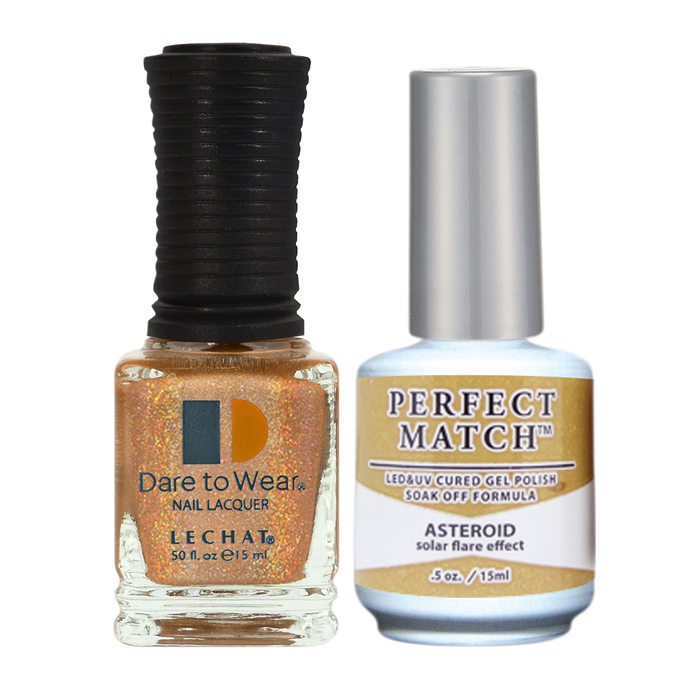 LeChat Perfect Match Nail Lacquer And Gel Polish, SPECTRA Collection 2, PMSD2, Full Line Of 6 Colors (SPMS07 - SPMS12), 0.5oz