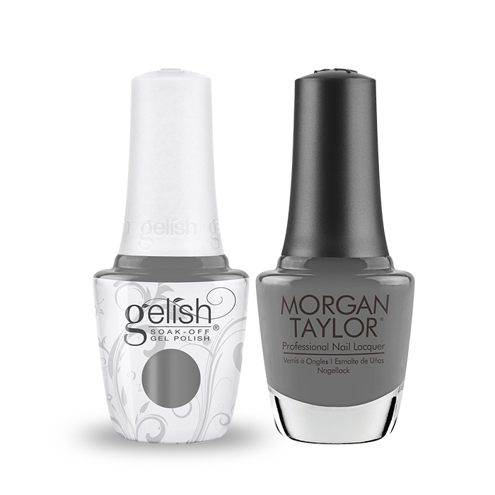 Gelish Gel Polish & Morgan Taylor Nail Lacquer, Champagne & Moonbeams Collection, 1110366, Let There Be Moonlight, 0.5oz OK1014VD