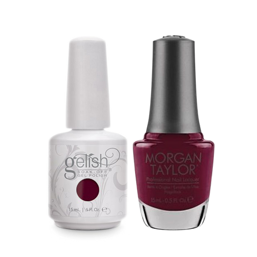 Gelish Gel Polish & Morgan Taylor Nail Lacquer, Looking For A Wingman , 0.5oz, 1100070+ 50229