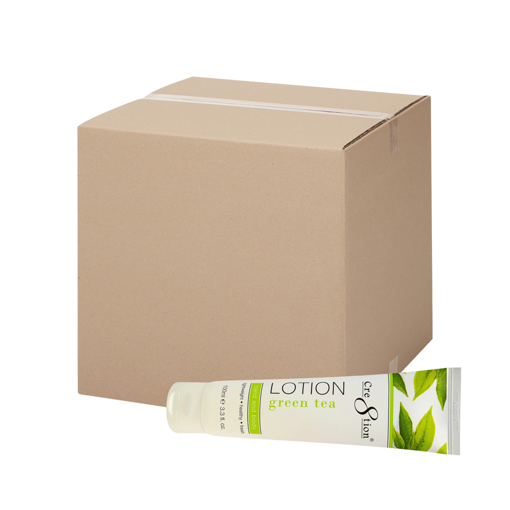 Cre8tion Hand & Body Lotion GREEN TEA (CASE), 100ml (3.3oz), (Pk: 60pcs/case)