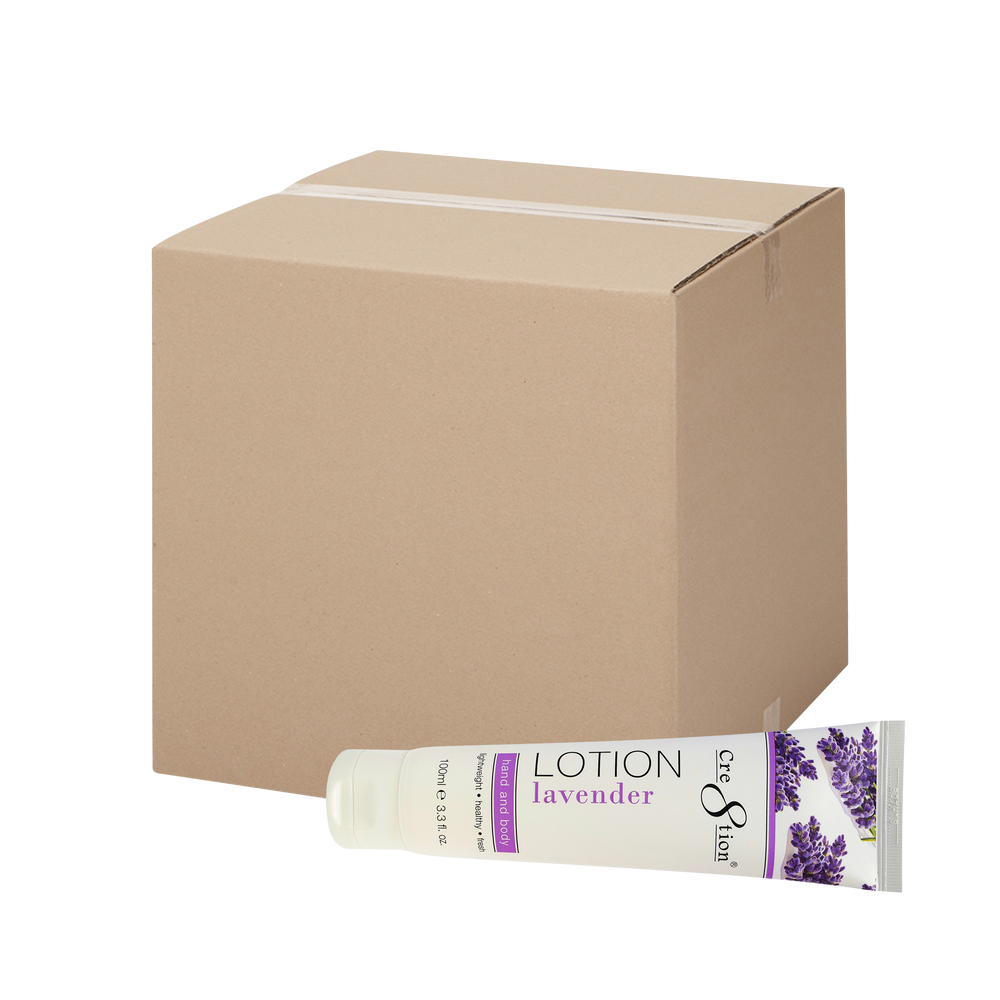 Cre8tion Hand & Body Lotion Lavender (CASE), 100ml (3.3oz), (Pk: 60pcs/case)