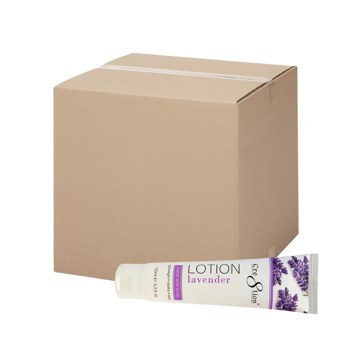 Cre8tion Hand & Body Lotion Lavender (CASE), 100ml (3.3oz), (Pk: 60pcs/case)